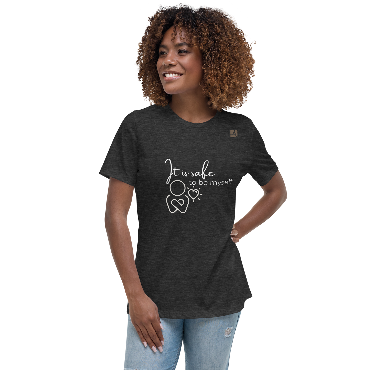 Lockeres Damen-T-Shirt - It is safe