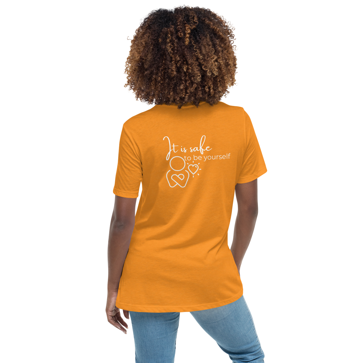 Lockeres Damen-T-Shirt - It is safe