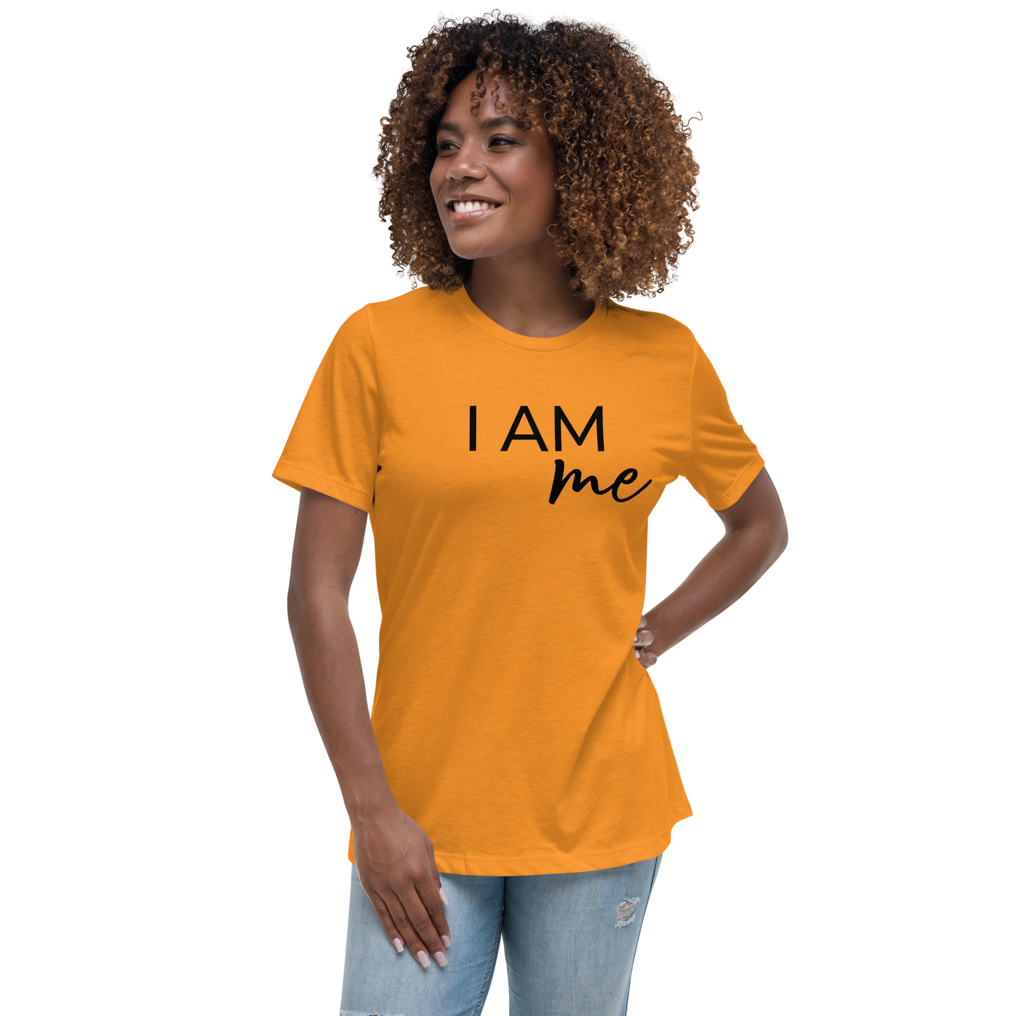 Lockeres Damen-T-Shirt - I AM ME