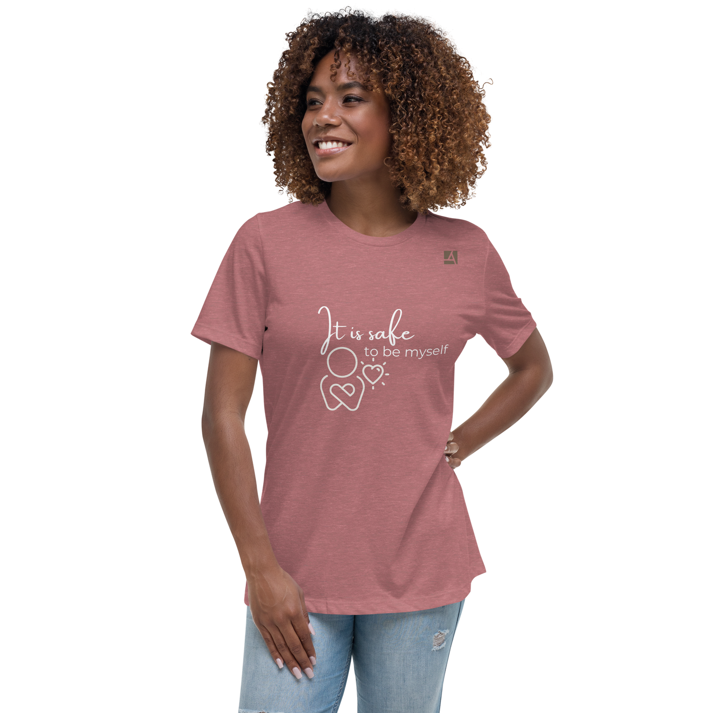 Lockeres Damen-T-Shirt - It is safe