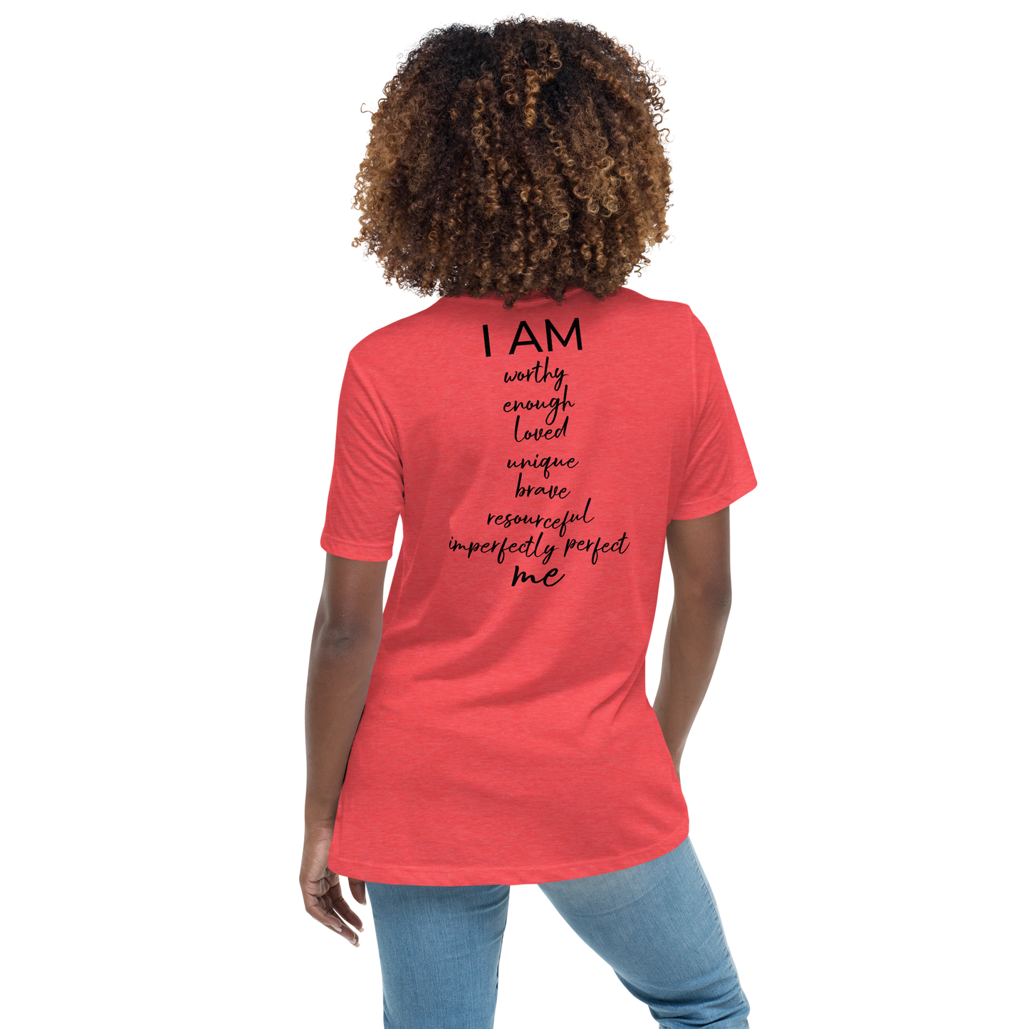 Lockeres Damen-T-Shirt - I AM ME