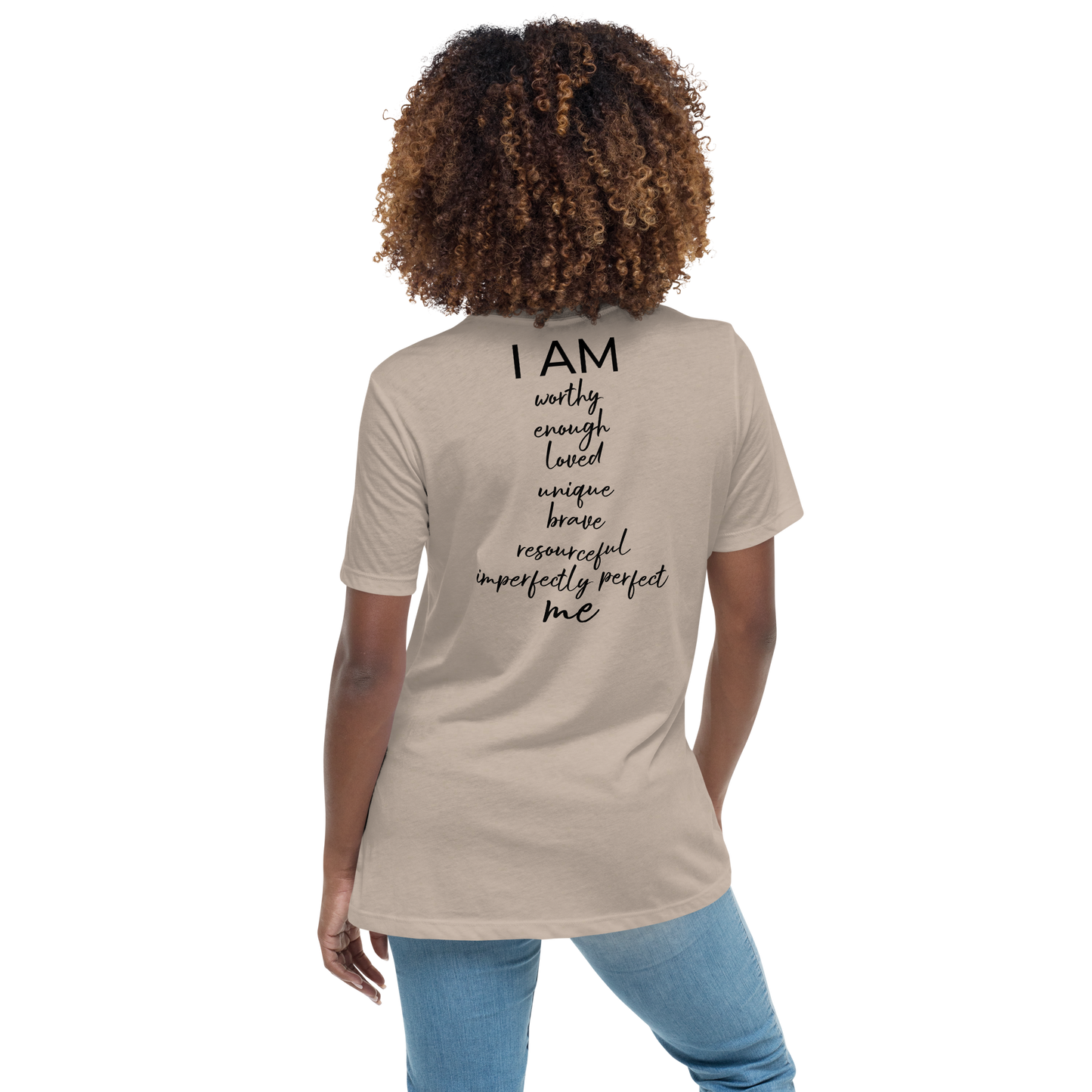 Lockeres Damen-T-Shirt - I AM ME