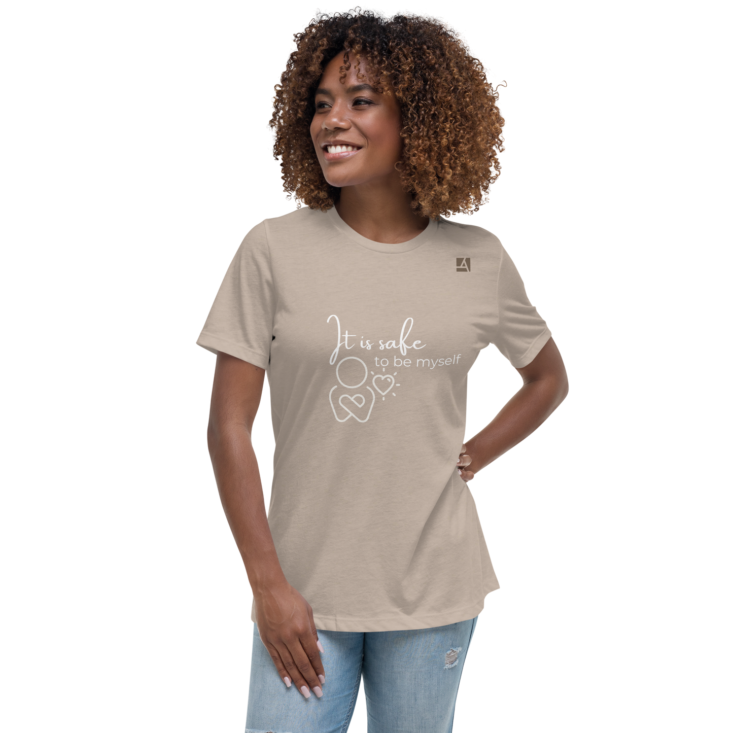 Lockeres Damen-T-Shirt - It is safe