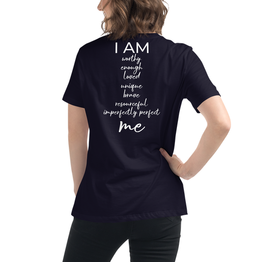 Lockeres Damen-T-Shirt - I AM ME