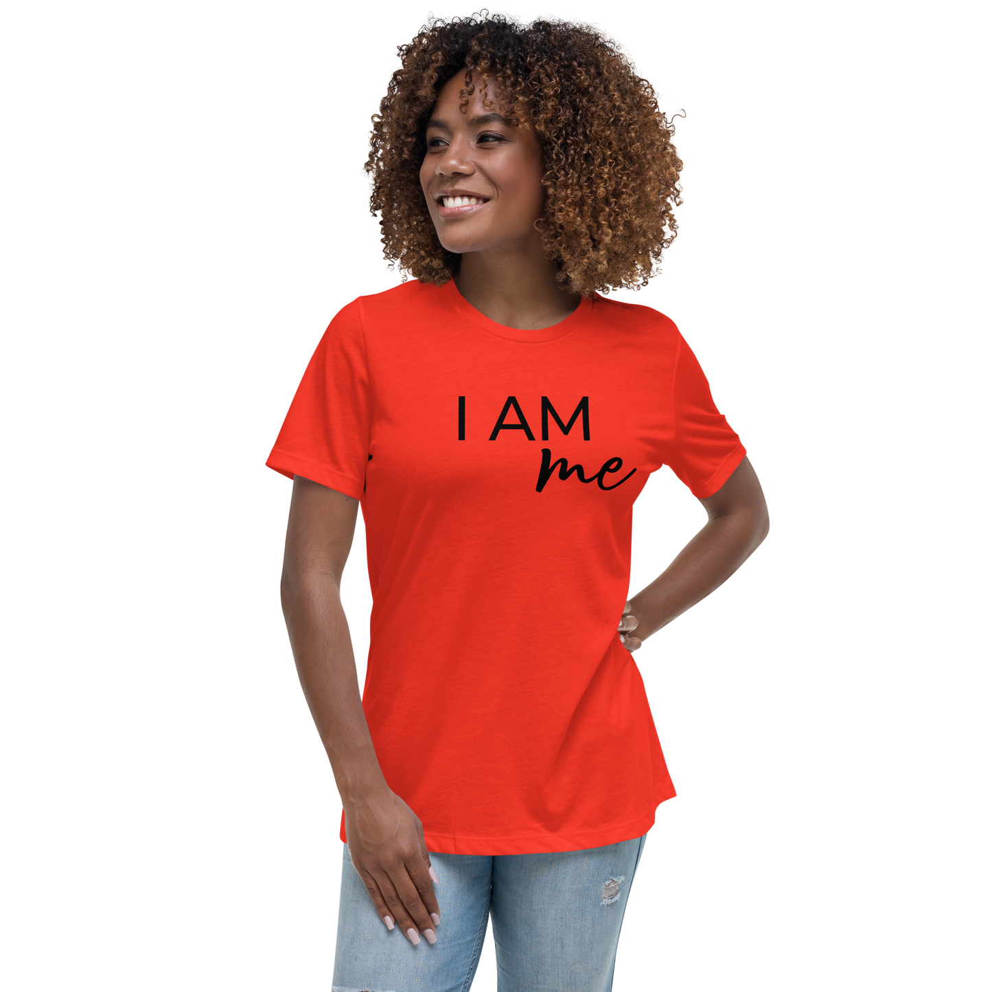 Lockeres Damen-T-Shirt - I AM ME