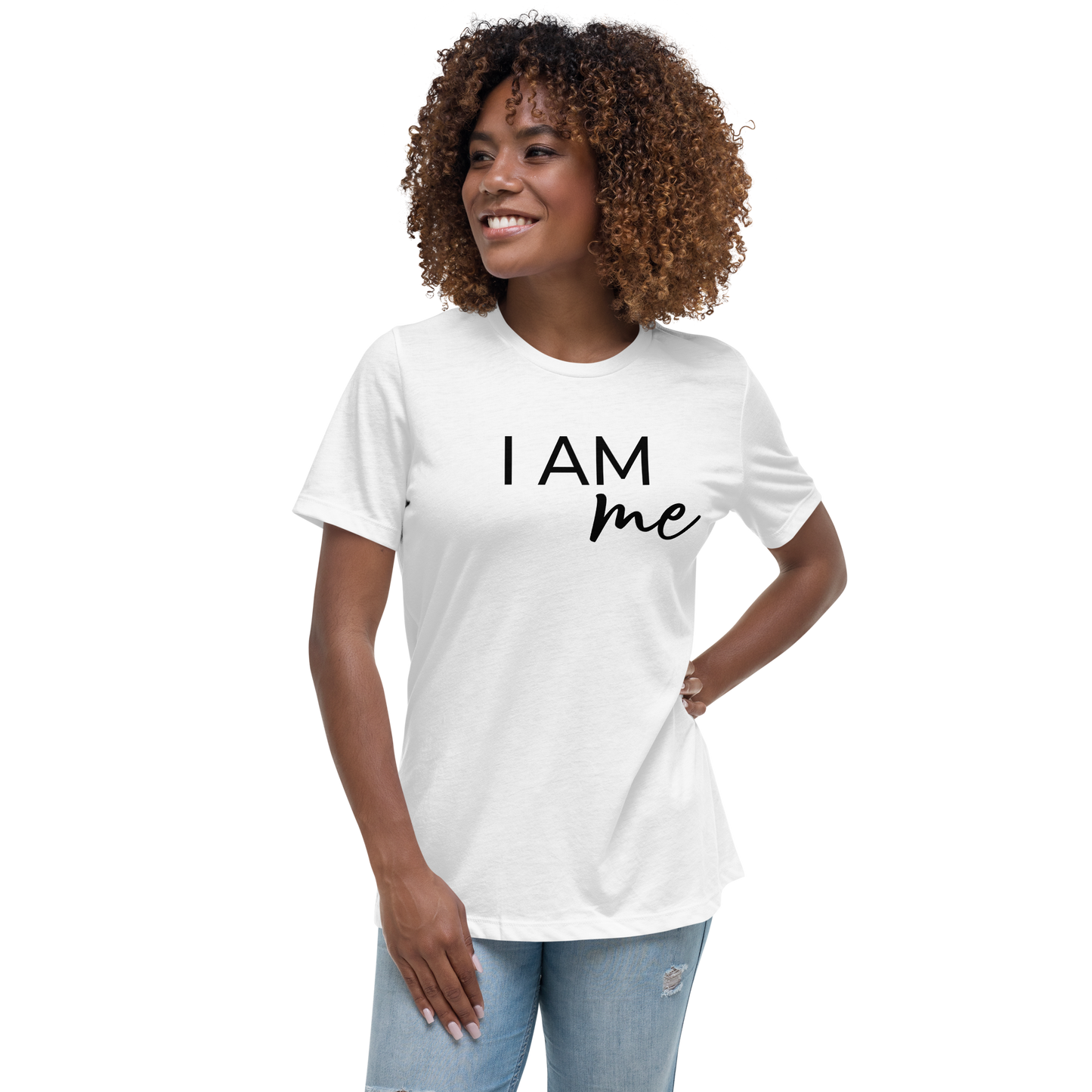 Lockeres Damen-T-Shirt - I AM ME